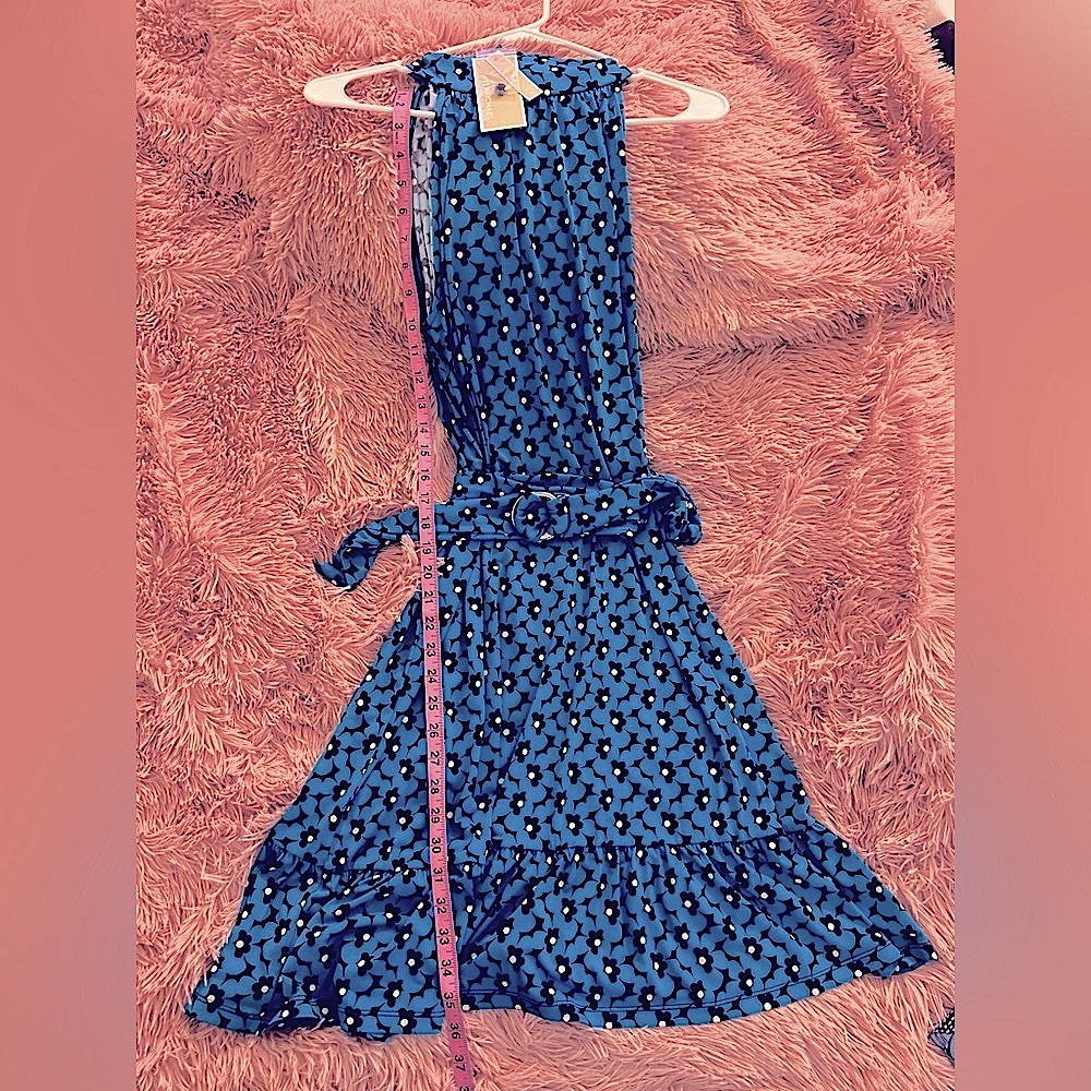 💙🖤 MICHAEL KORS beautiful floral dress 🖤💙